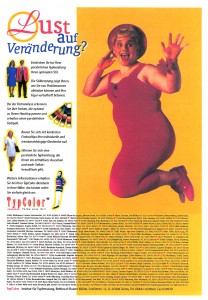 Anzeige 1997 TYP Color Farb- und Stilberatung