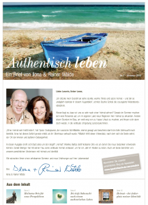 Authentisch leben