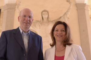 Ilona und Rainer Wälde in Avila