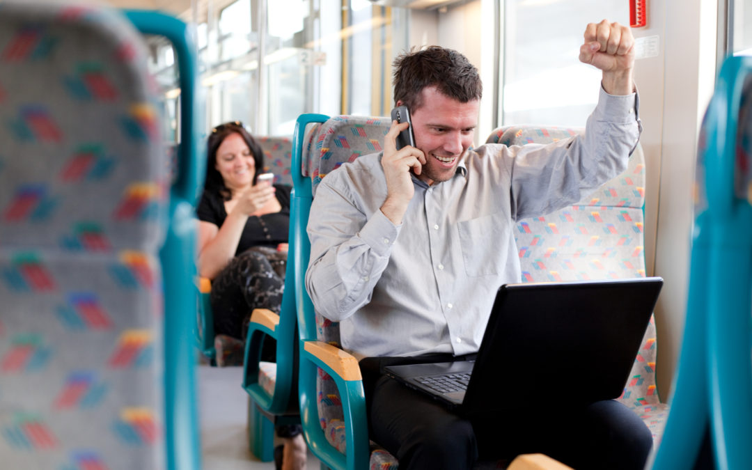 Zug Knigge: Meine Telefonerlebnisse in der Bahn